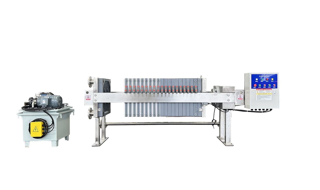 全包不銹鋼隔膜壓濾機(jī)